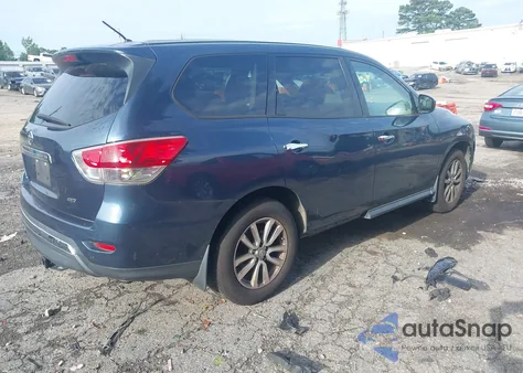 2014 Nissan Pathfinder S z USA, uszkodzony, nr VIN 5N1AR2MM0EC718328